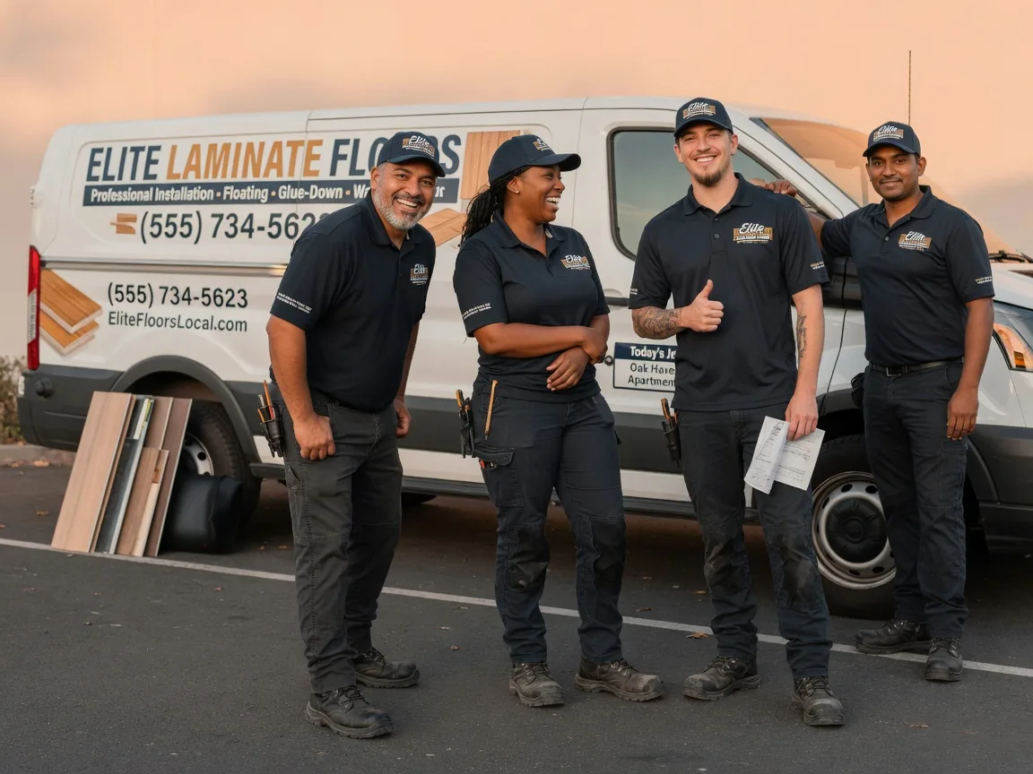Laminate flooring installation company in Council Hill, OK